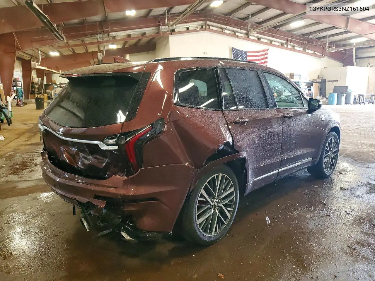 2022 Cadillac Xt6 Sport VIN: 1GYKPGRS3NZ161604 Lot: 50625866