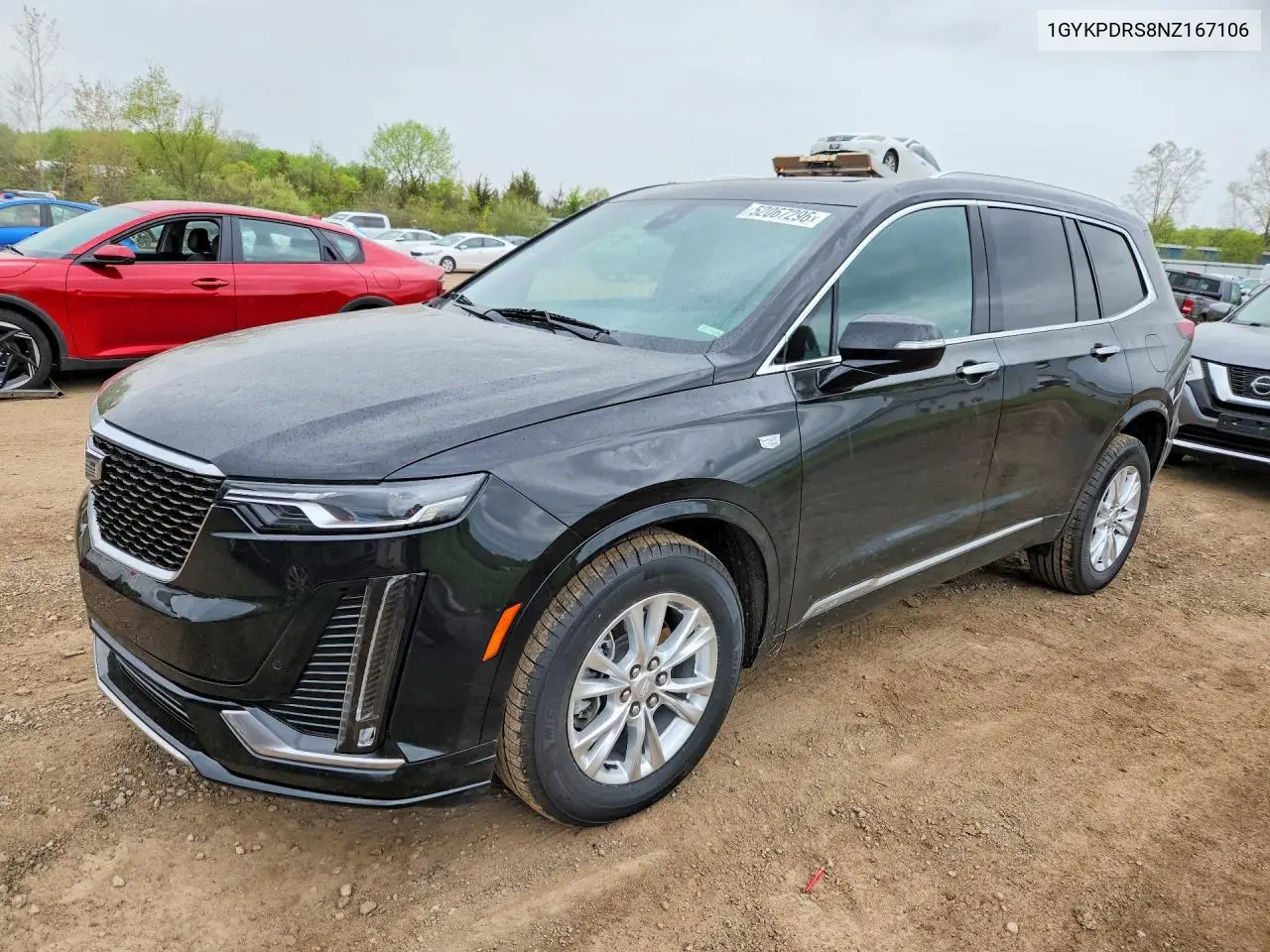 2022 Cadillac Xt6 Premium Luxury VIN: 1GYKPDRS8NZ167106 Lot: 52067296