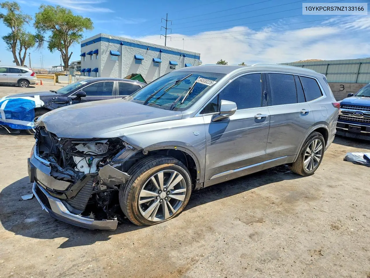 2022 Cadillac Xt6 Premium Luxury VIN: 1GYKPCRS7NZ133166 Lot: 54530226