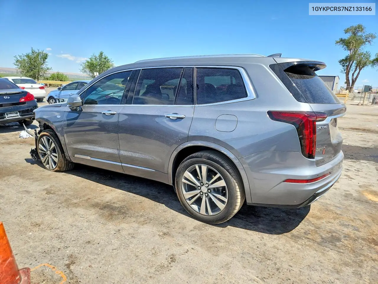 2022 Cadillac Xt6 Premium Luxury VIN: 1GYKPCRS7NZ133166 Lot: 54530226