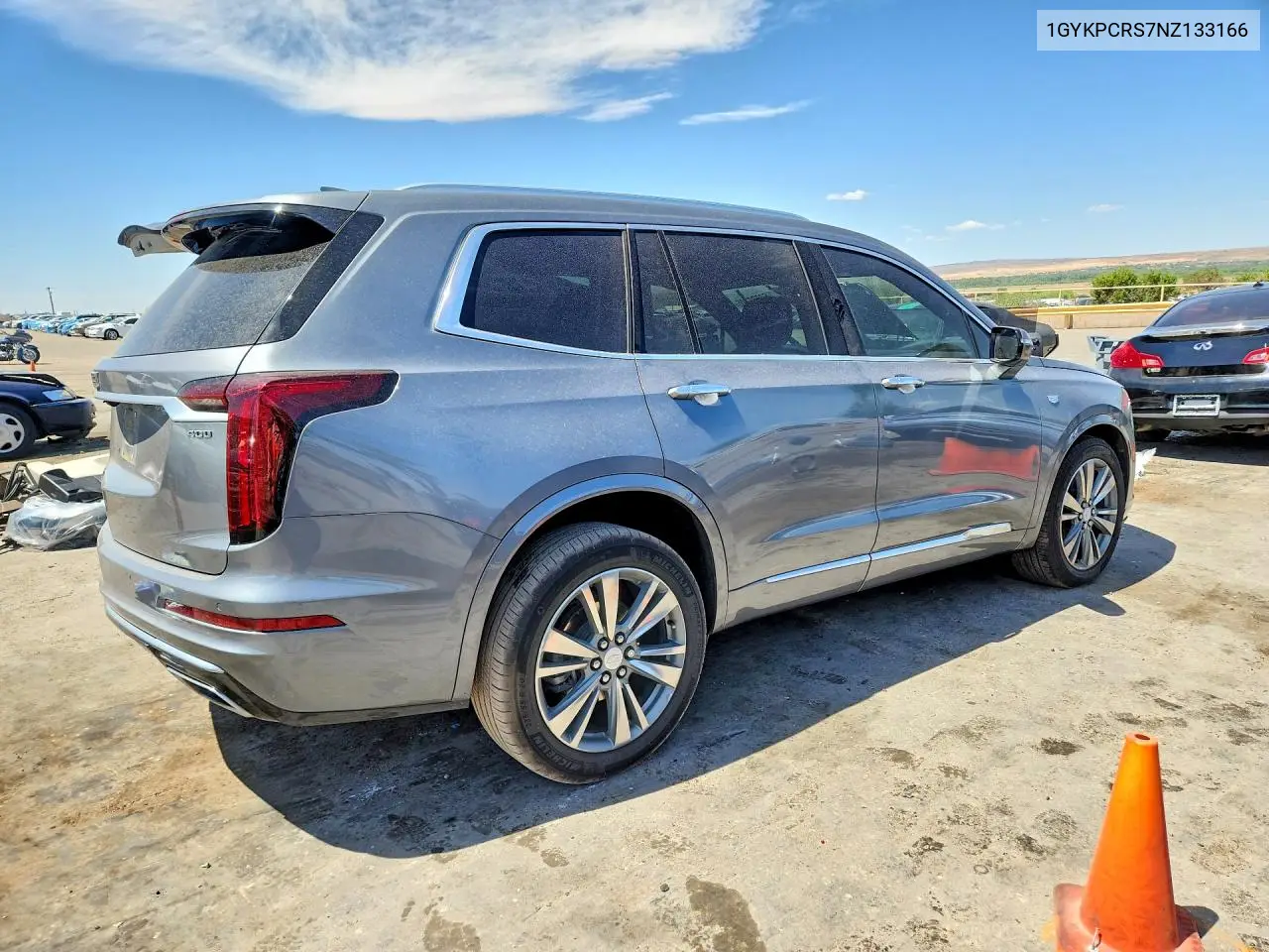 2022 Cadillac Xt6 Premium Luxury VIN: 1GYKPCRS7NZ133166 Lot: 54530226
