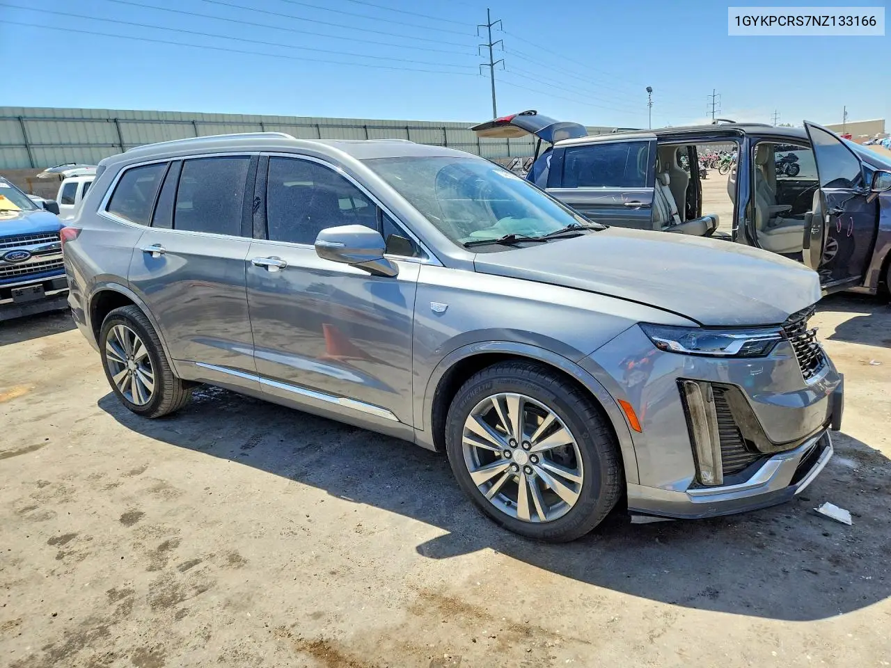 2022 Cadillac Xt6 Premium Luxury VIN: 1GYKPCRS7NZ133166 Lot: 54530226