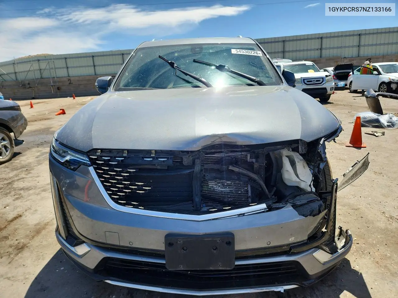 2022 Cadillac Xt6 Premium Luxury VIN: 1GYKPCRS7NZ133166 Lot: 54530226