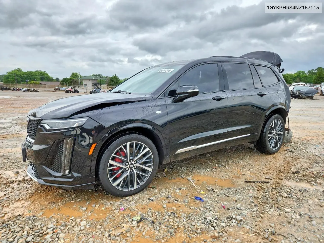 2022 Cadillac Xt6 Sport Platinum VIN: 1GYKPHRS4NZ157115 Lot: 54717216