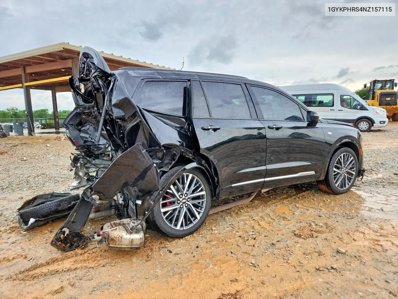 2022 Cadillac Xt6 Sport Platinum VIN: 1GYKPHRS4NZ157115 Lot: 54717216