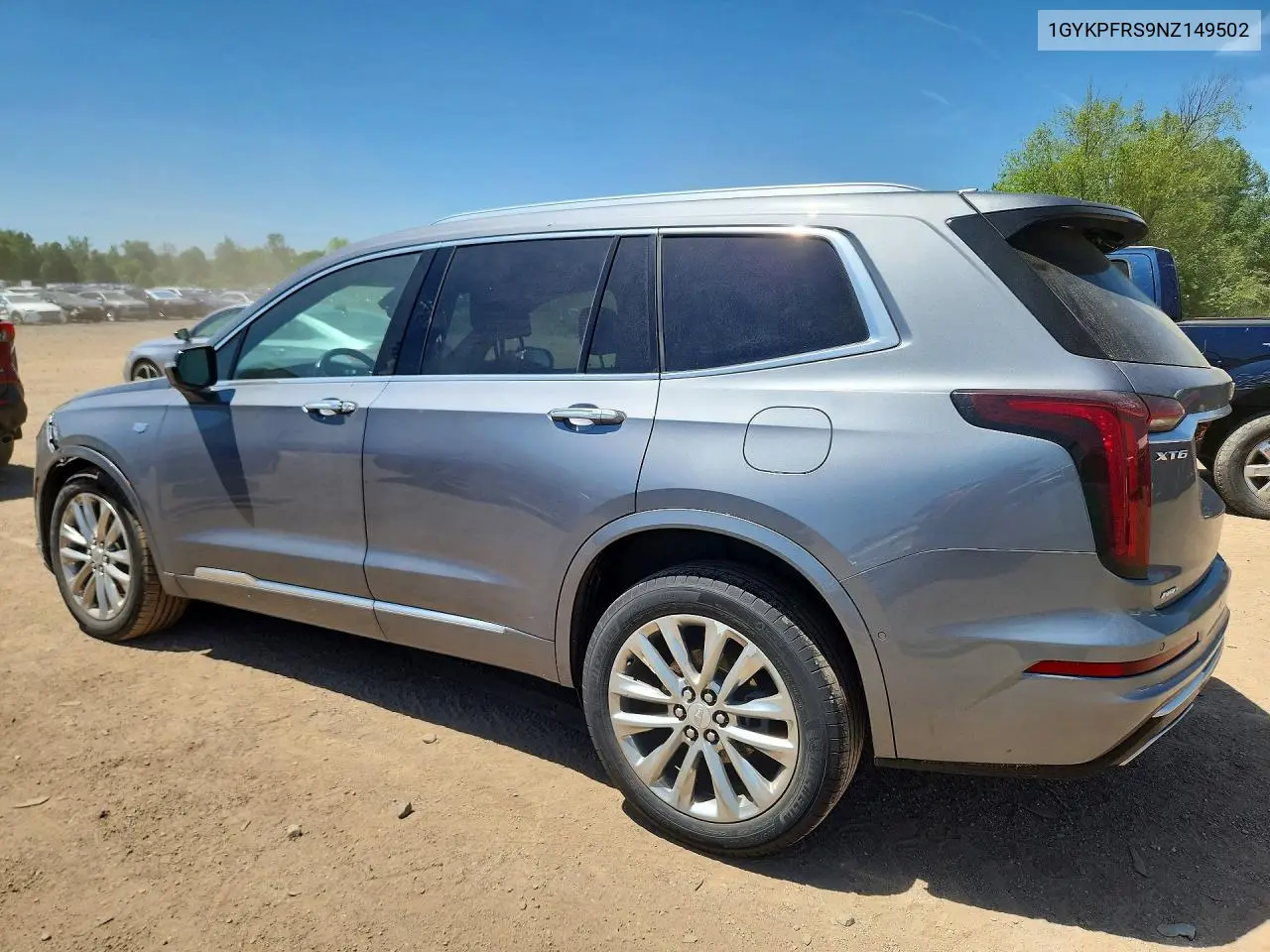 2022 Cadillac Xt6 Platinum Premium Luxury VIN: 1GYKPFRS9NZ149502 Lot: 55125286