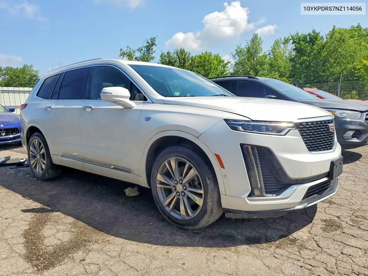 2022 Cadi Xt6 Premiu VIN: 1GYKPDRS7NZ114056 Lot: 55569416