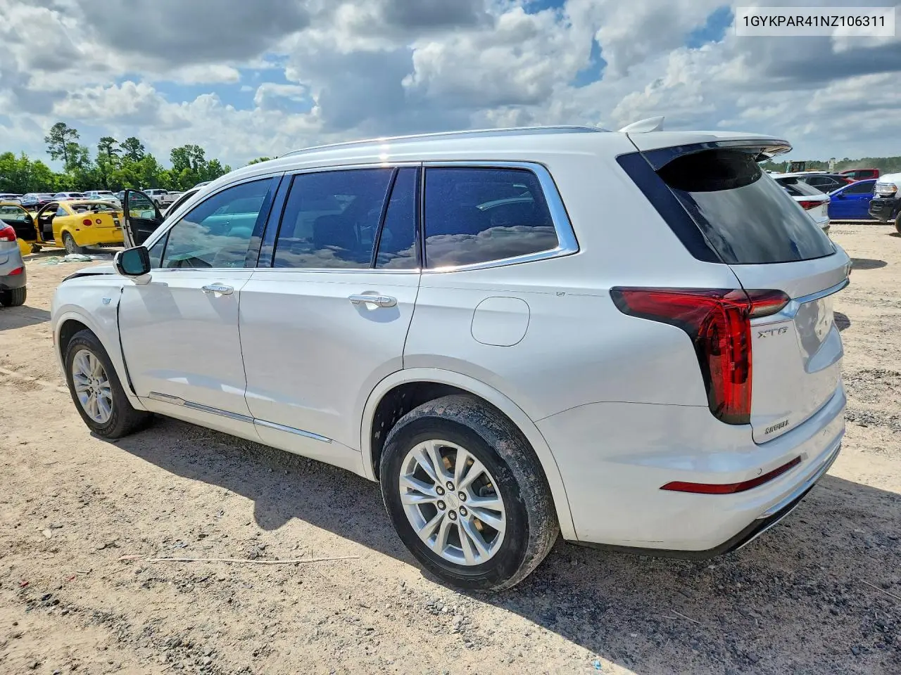 2022 Cadillac Xt6 Luxury VIN: 1GYKPAR41NZ106311 Lot: 57163086