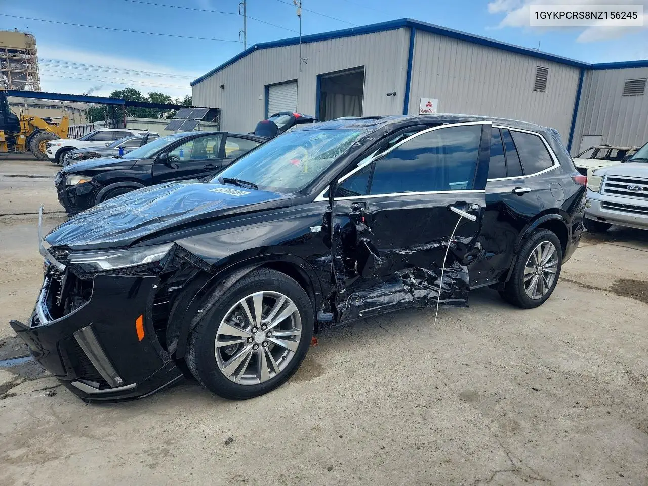 2022 Cadillac Xt6 Premium Luxury VIN: 1GYKPCRS8NZ156245 Lot: 57360356