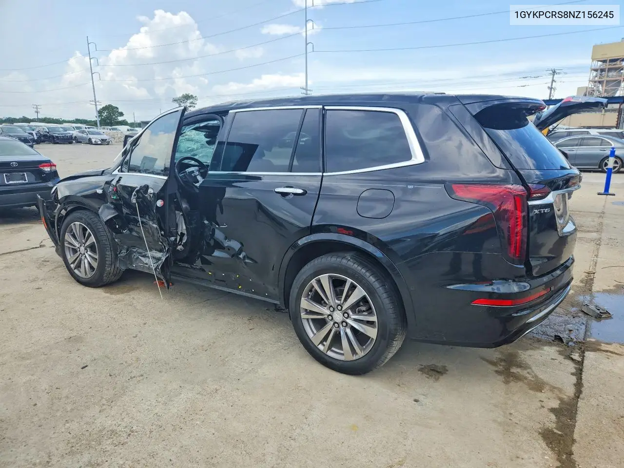 2022 Cadillac Xt6 Premium Luxury VIN: 1GYKPCRS8NZ156245 Lot: 57360356