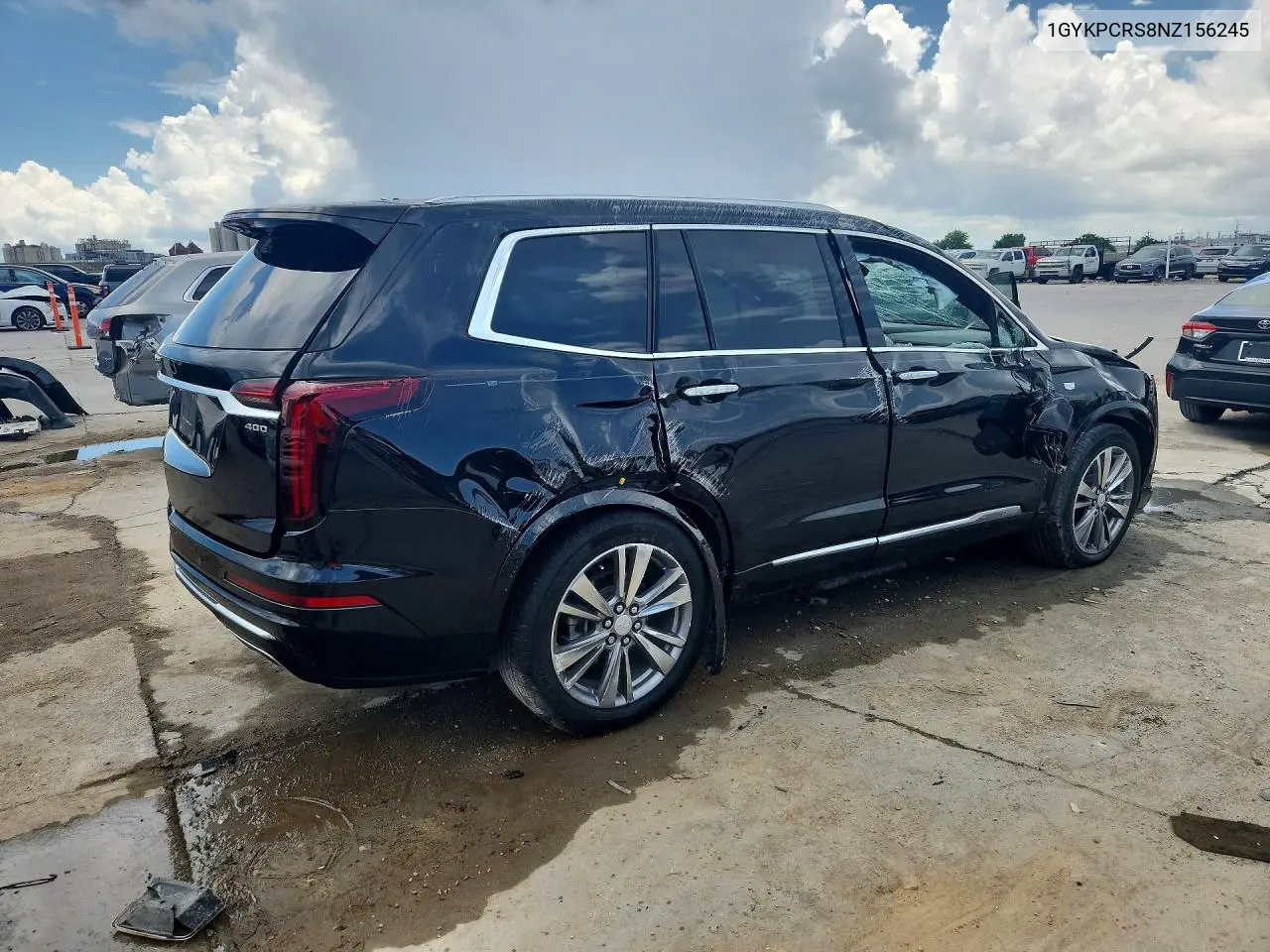 2022 Cadillac Xt6 Premium Luxury VIN: 1GYKPCRS8NZ156245 Lot: 57360356