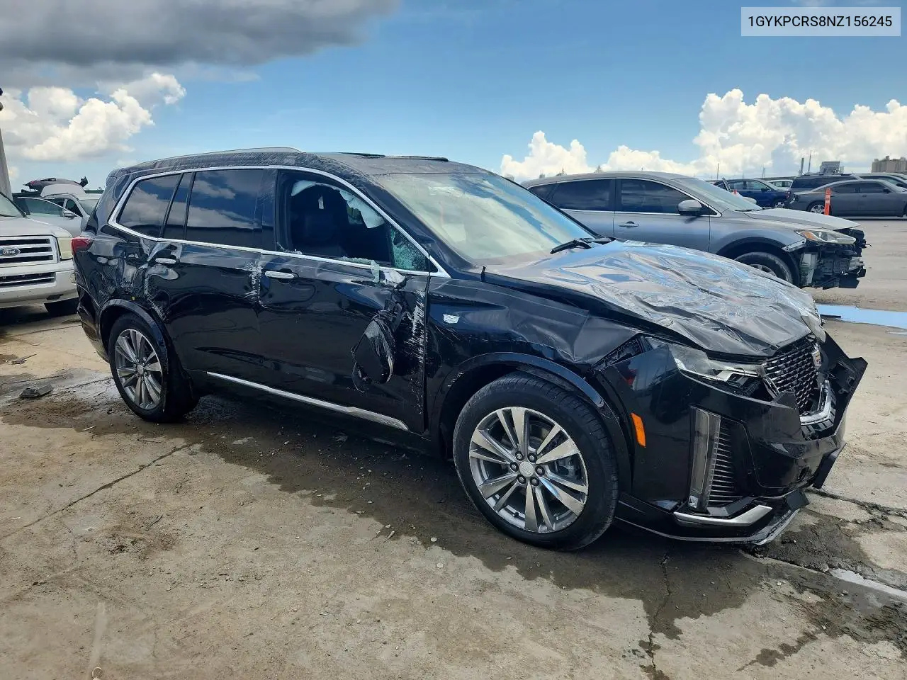 2022 Cadillac Xt6 Premium Luxury VIN: 1GYKPCRS8NZ156245 Lot: 57360356