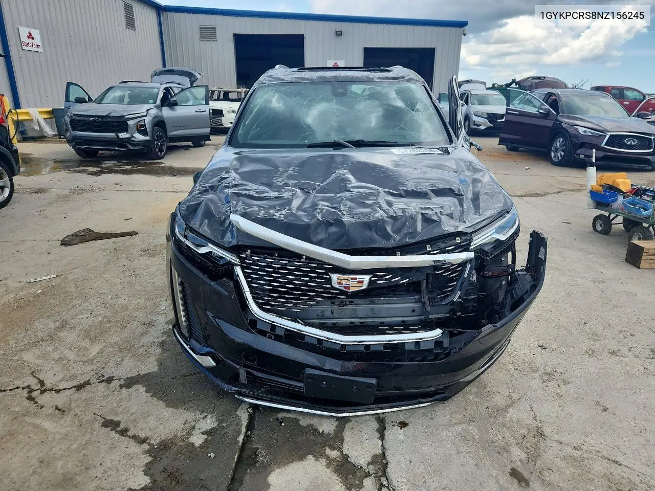 2022 Cadillac Xt6 Premium Luxury VIN: 1GYKPCRS8NZ156245 Lot: 57360356