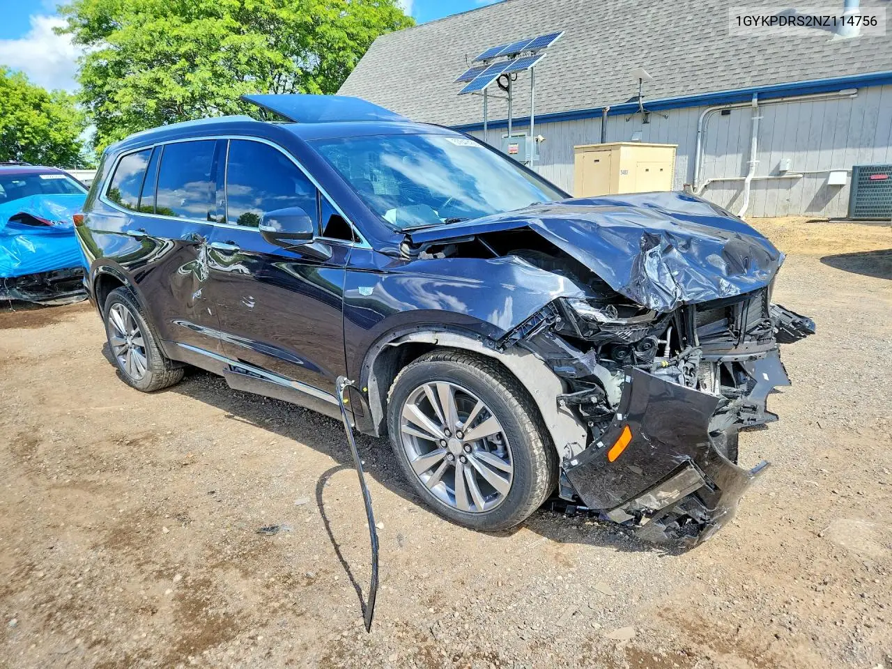 2022 Cadillac Xt6 Premium Luxury VIN: 1GYKPDRS2NZ114756 Lot: 57647436