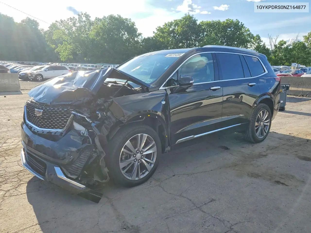 2022 Cadillac Xt6 Premium Luxury VIN: 1GYKPDRS0NZ164877 Lot: 58724396