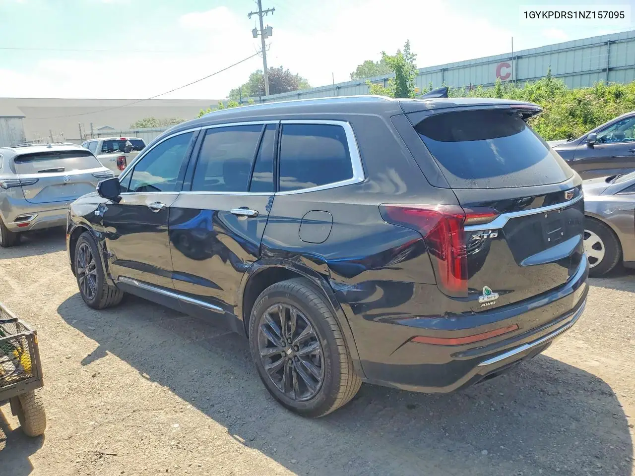 2022 Cadillac Xt6 Premium Luxury VIN: 1GYKPDRS1NZ157095 Lot: 60020756