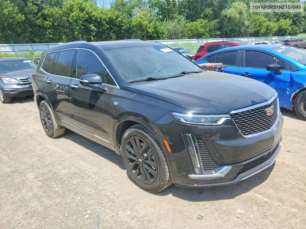 2022 Cadillac Xt6 Premium Luxury VIN: 1GYKPDRS1NZ157095 Lot: 60020756