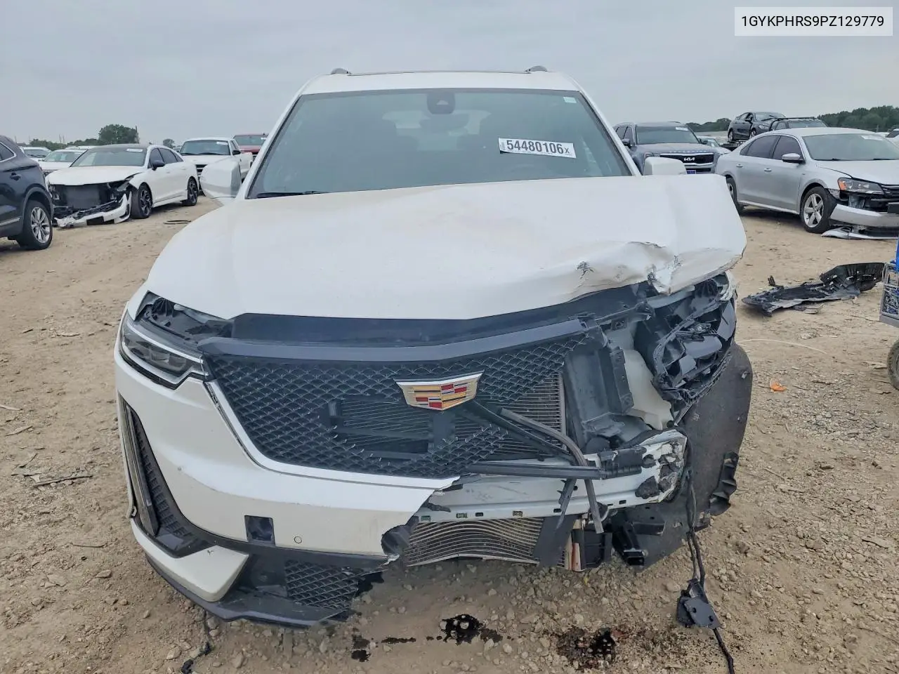 2023 Cadillac Xt6 Sport Platinum VIN: 1GYKPHRS9PZ129779 Lot: 54480106