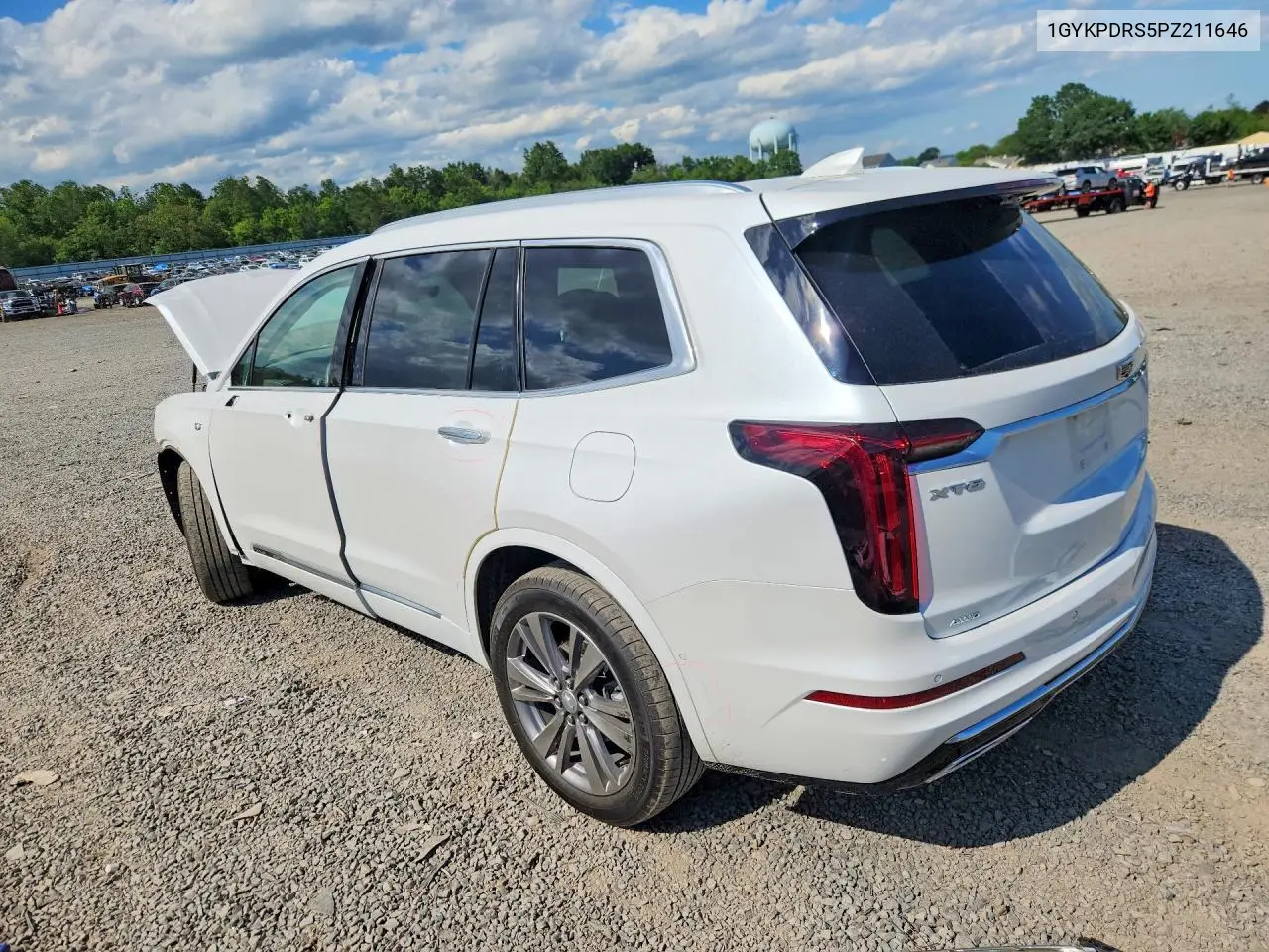 2023 Cadillac Xt6 Premium Luxury VIN: 1GYKPDRS5PZ211646 Lot: 55742186