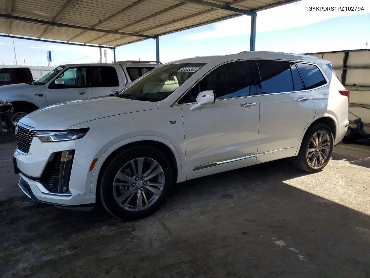 2023 Cadillac Xt6 Premium Luxury VIN: 1GYKPDRS1PZ102794 Lot: 56609346