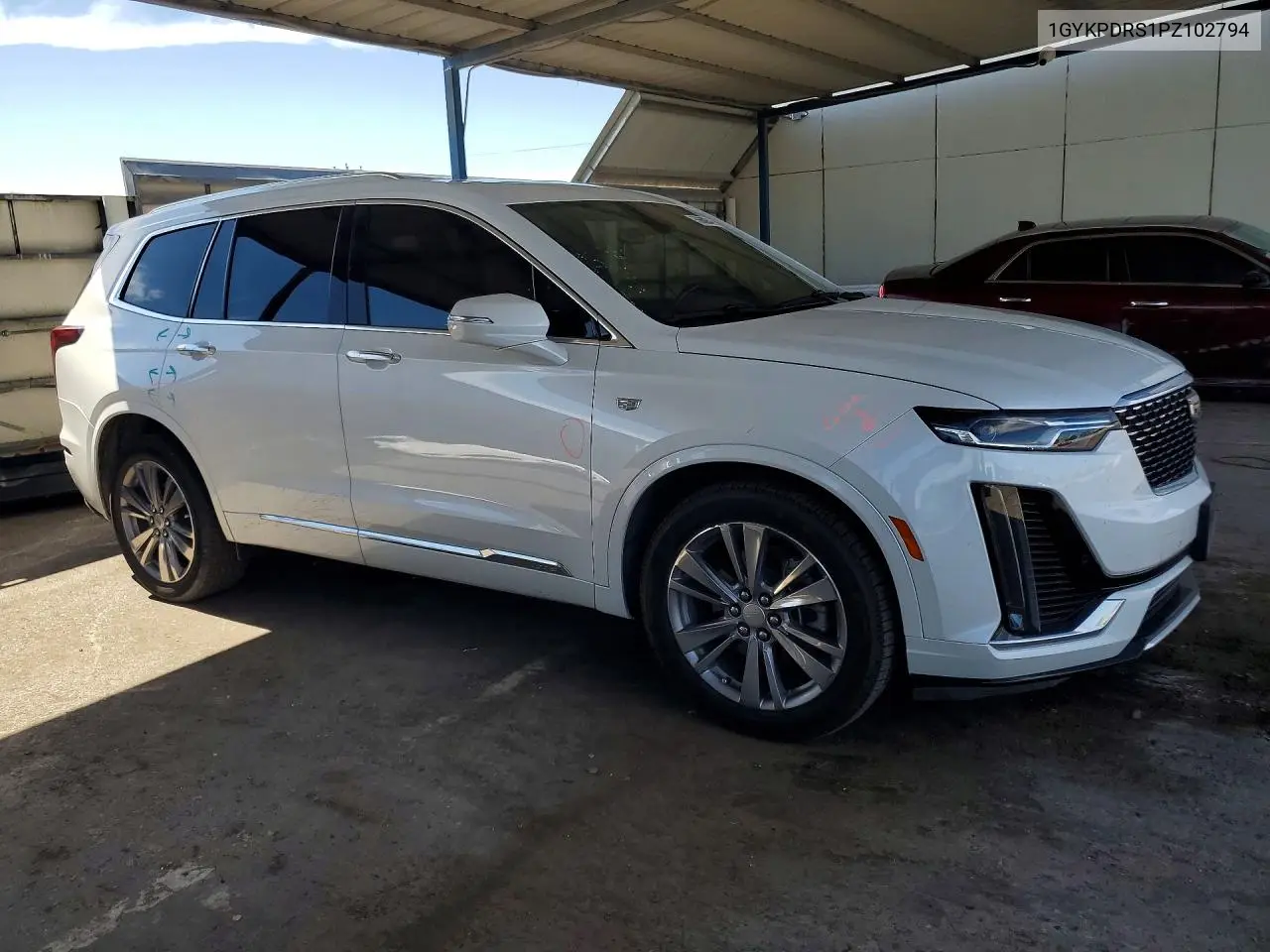 2023 Cadillac Xt6 Premium Luxury VIN: 1GYKPDRS1PZ102794 Lot: 56609346