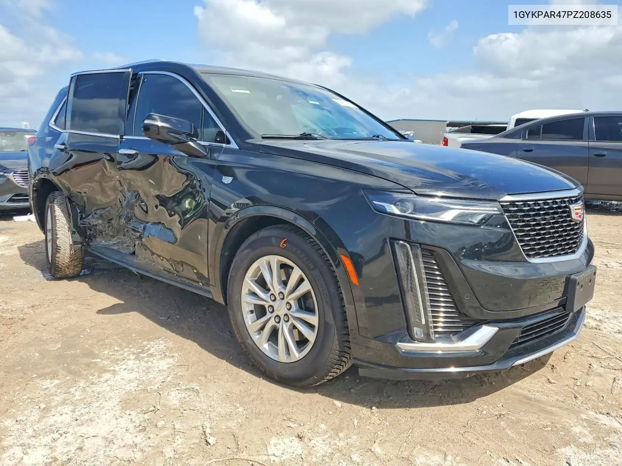 2023 Cadillac Xt6 Luxury VIN: 1GYKPAR47PZ208635 Lot: 57861176