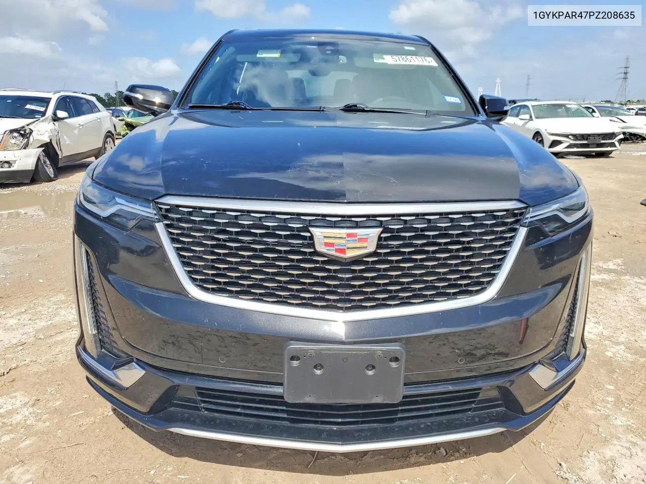 2023 Cadillac Xt6 Luxury VIN: 1GYKPAR47PZ208635 Lot: 57861176