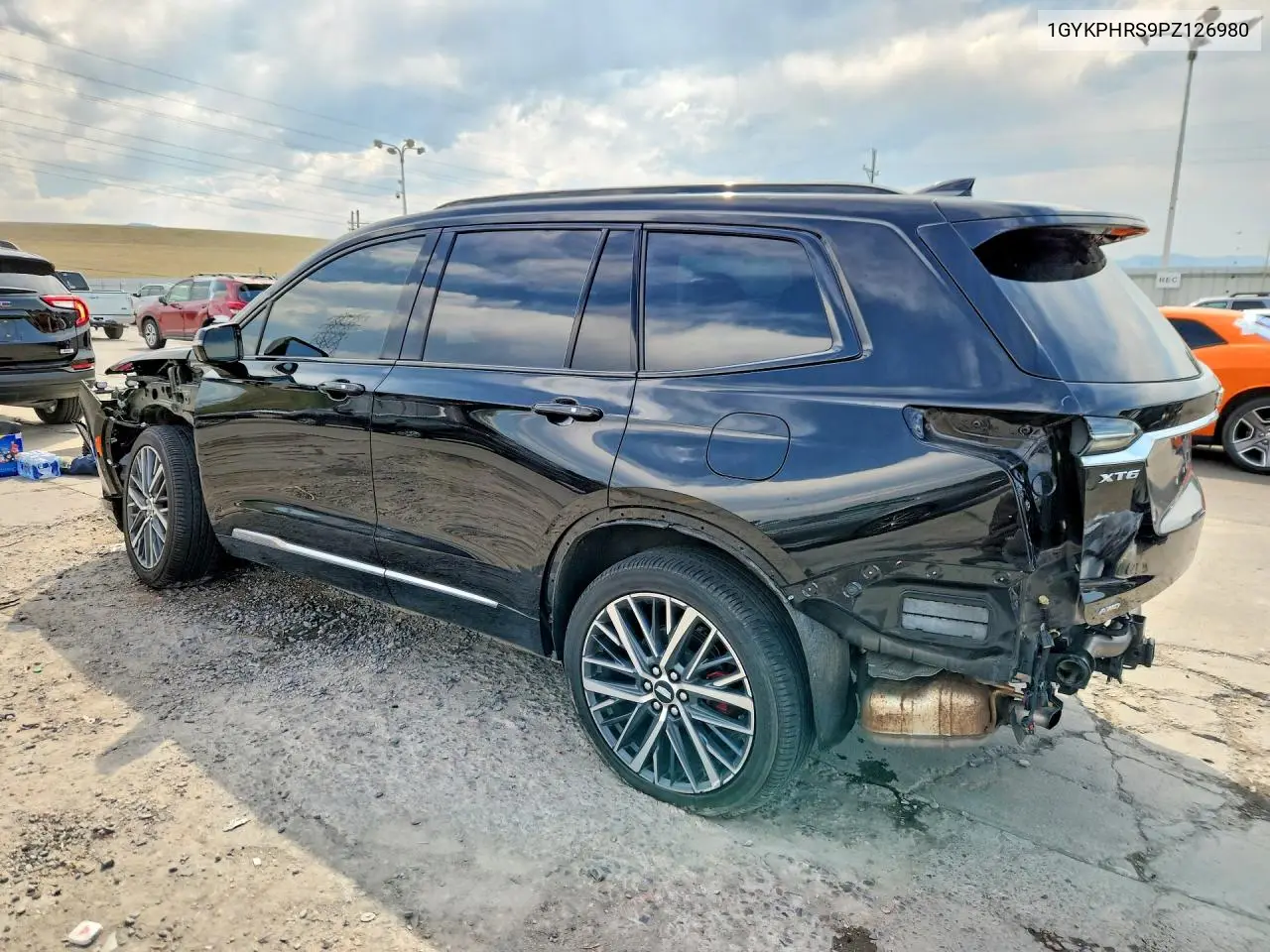 2023 Cadillac Xt6 Sport Platinum VIN: 1GYKPHRS9PZ126980 Lot: 59664506