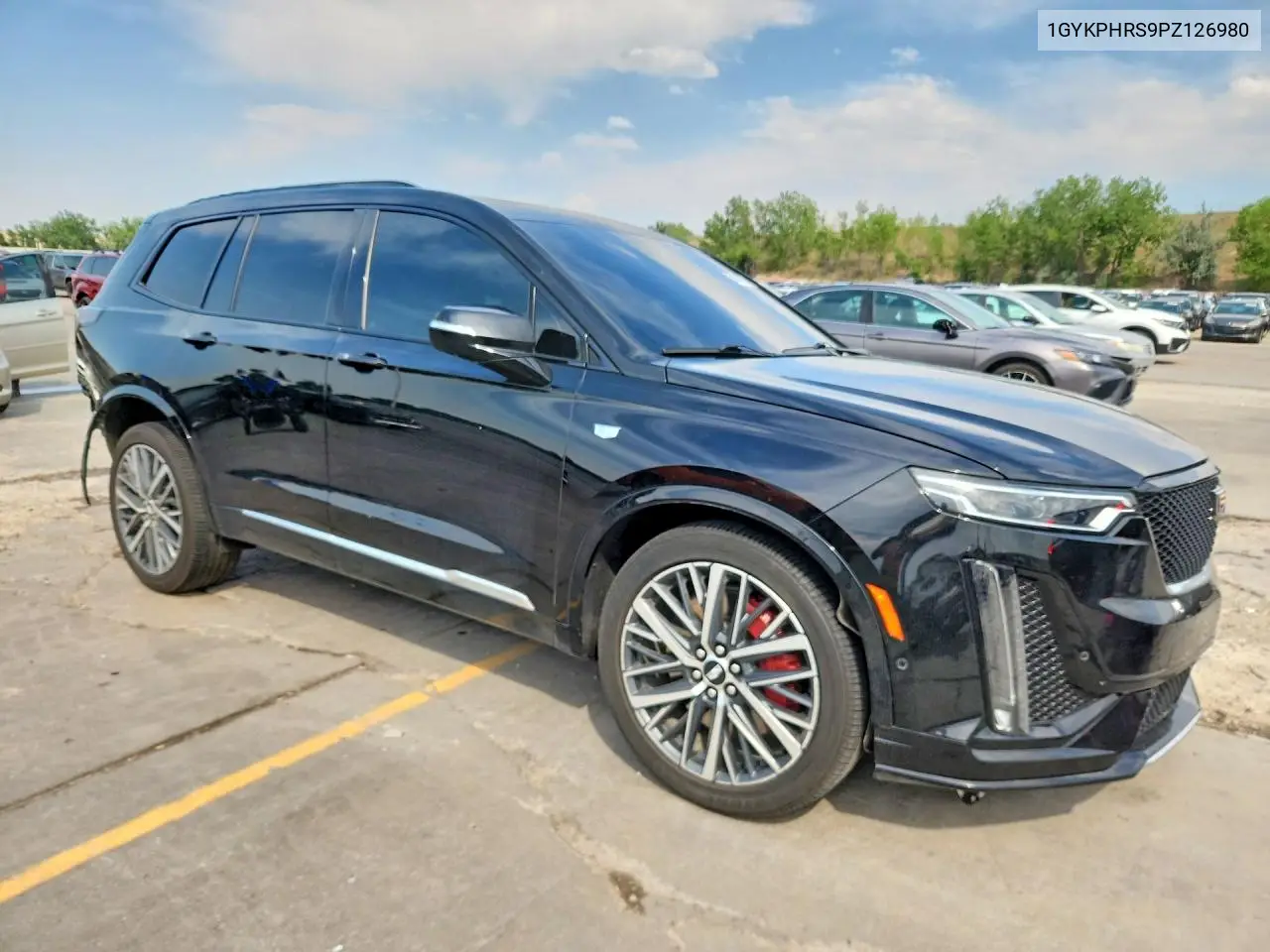 2023 Cadillac Xt6 Sport Platinum VIN: 1GYKPHRS9PZ126980 Lot: 59664506