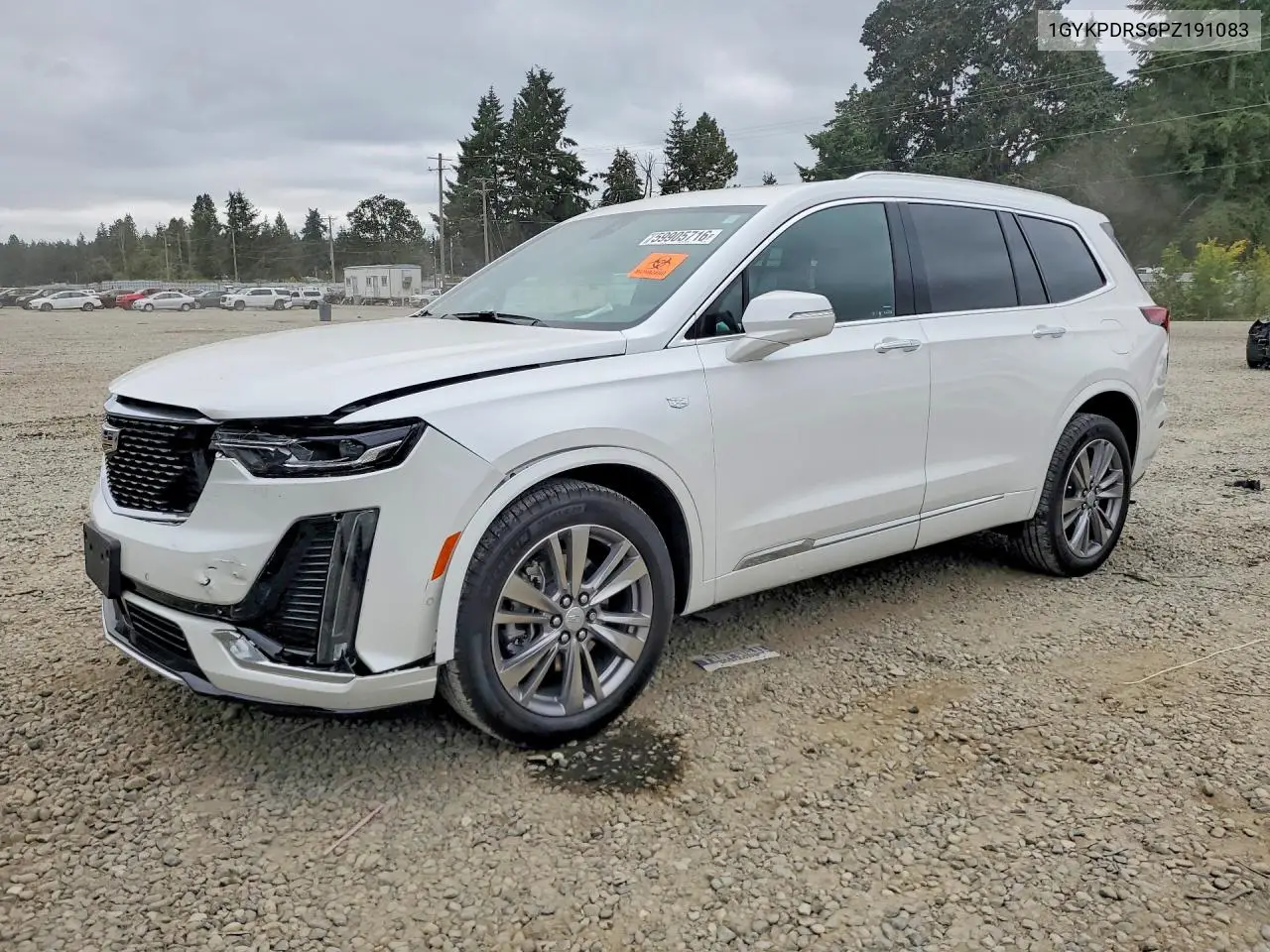 2023 Cadillac Xt6 Premium Luxury VIN: 1GYKPDRS6PZ191083 Lot: 59905716