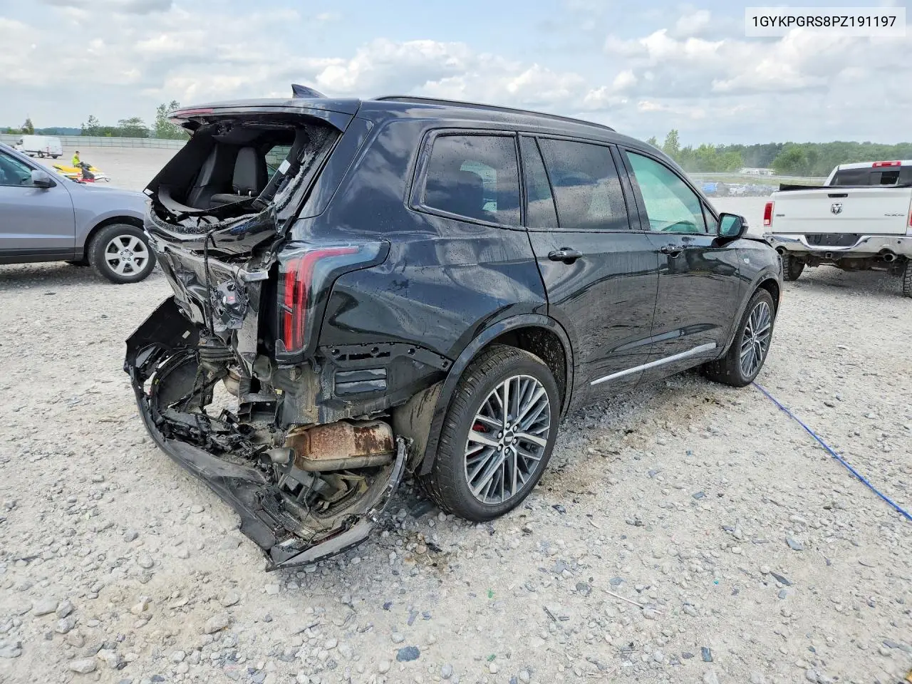 2023 Cadillac Xt6 Sport VIN: 1GYKPGRS8PZ191197 Lot: 61617856