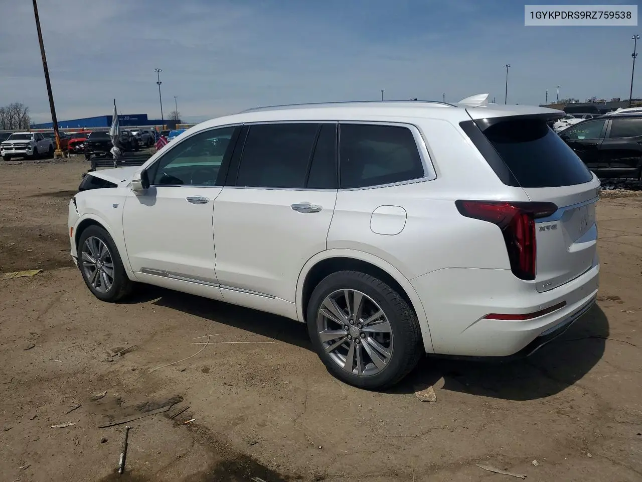 2024 Cadillac Xt6 Premium Luxury VIN: 1GYKPDRS9RZ759538 Lot: 51352696
