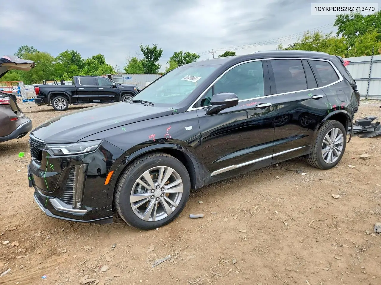 2024 Cadillac Xt6 Premium Luxury VIN: 1GYKPDRS2RZ713470 Lot: 55720866