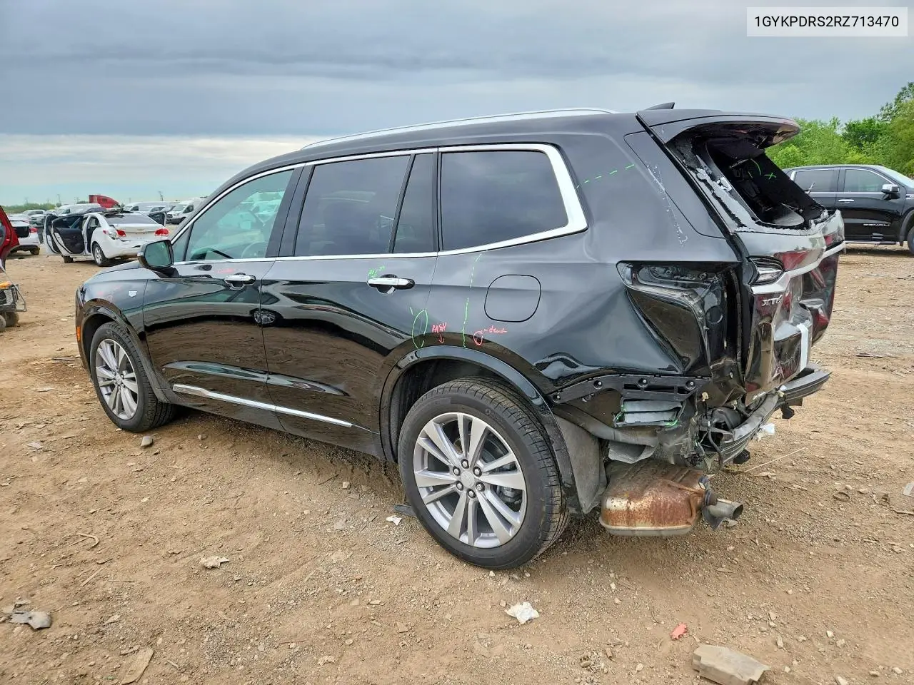 2024 Cadillac Xt6 Premium Luxury VIN: 1GYKPDRS2RZ713470 Lot: 55720866
