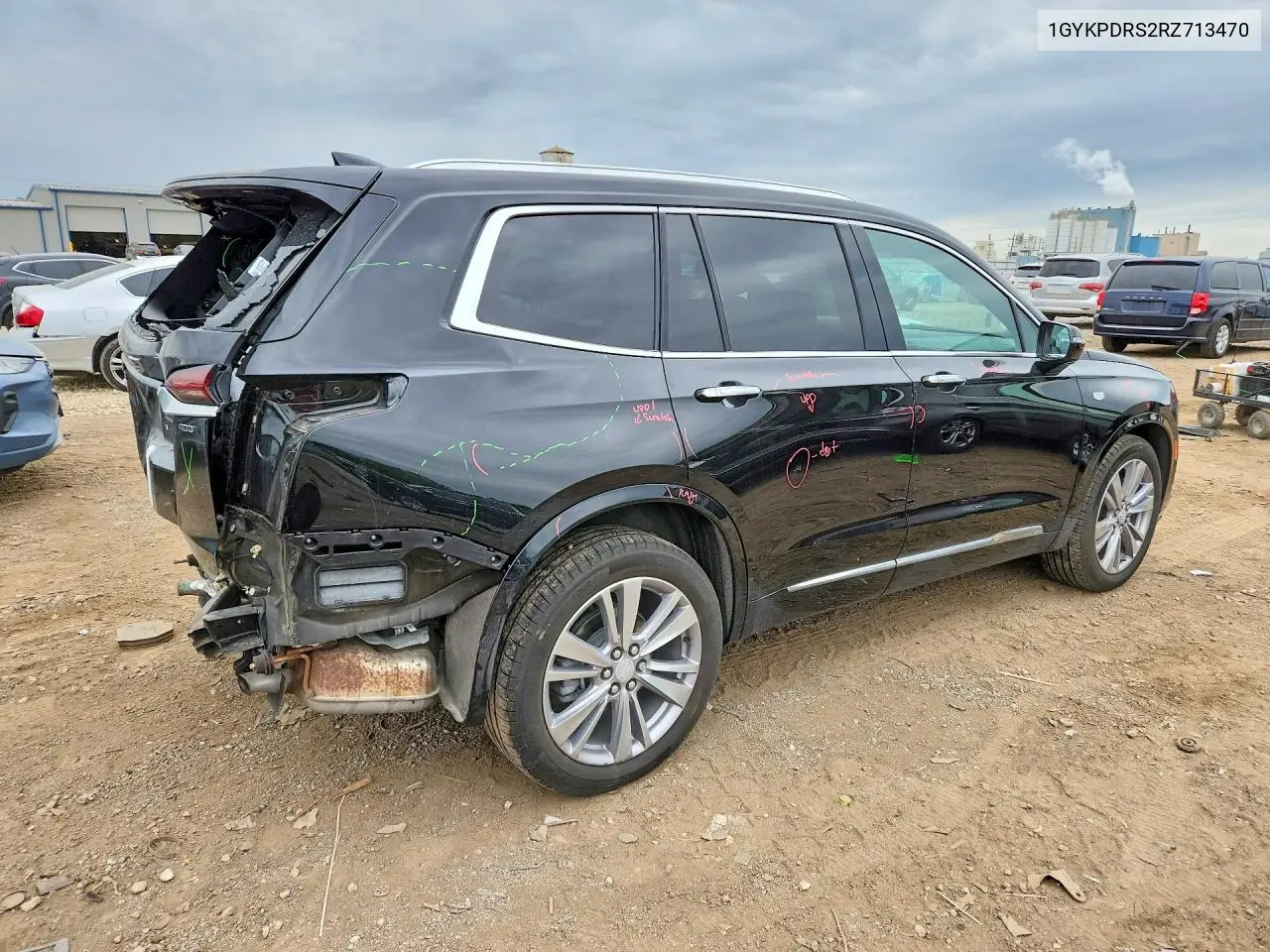 2024 Cadillac Xt6 Premium Luxury VIN: 1GYKPDRS2RZ713470 Lot: 55720866