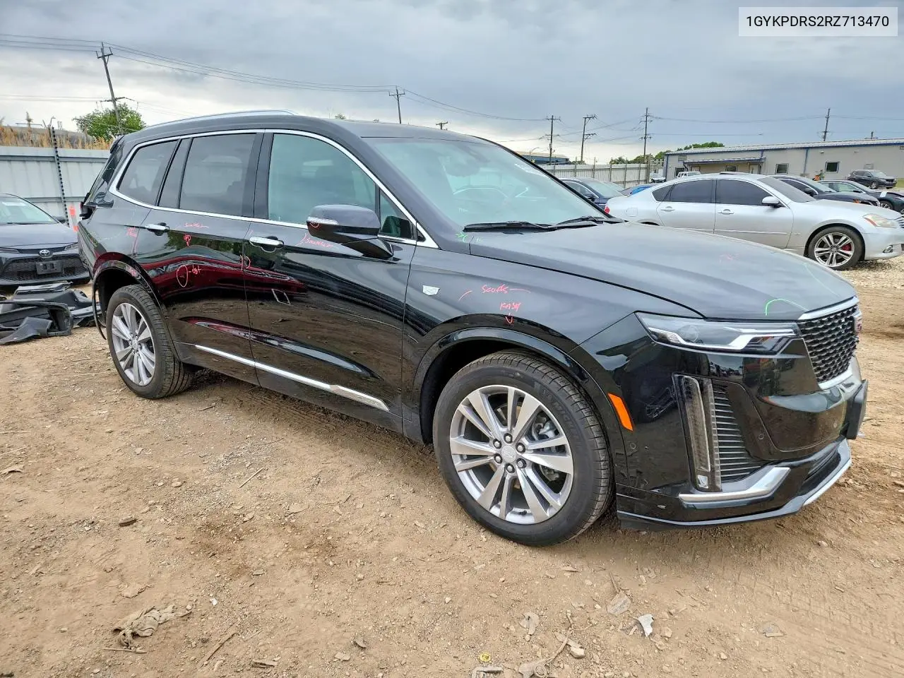 2024 Cadillac Xt6 Premium Luxury VIN: 1GYKPDRS2RZ713470 Lot: 55720866