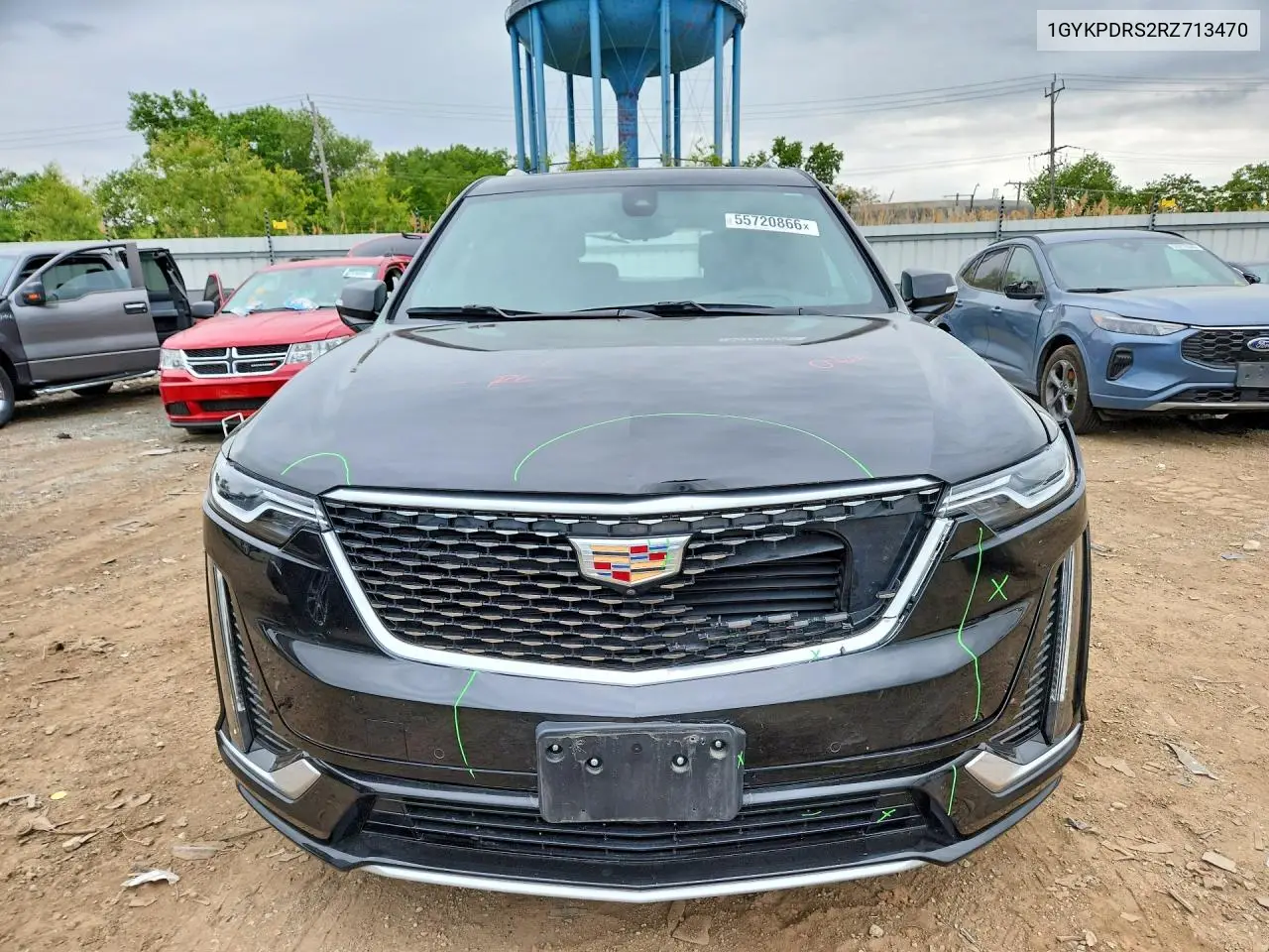 2024 Cadillac Xt6 Premium Luxury VIN: 1GYKPDRS2RZ713470 Lot: 55720866