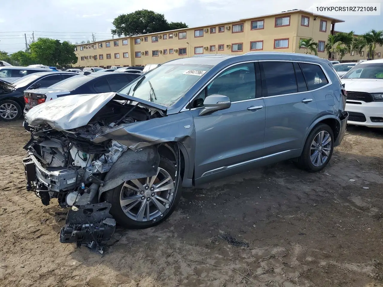 2024 Cadillac Xt6 Premium Luxury VIN: 1GYKPCRS1RZ721084 Lot: 59947796