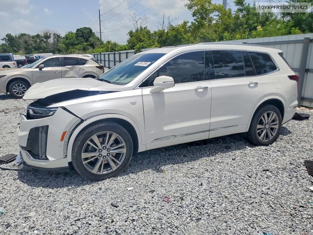 2024 Cadillac Xt6 Platinum Premium Luxury VIN: 1GYKPFRS5RZ701423 Lot: 60247556