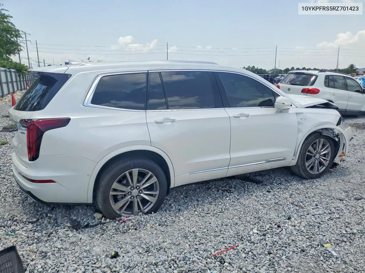 2024 Cadillac Xt6 Platinum Premium Luxury VIN: 1GYKPFRS5RZ701423 Lot: 60247556