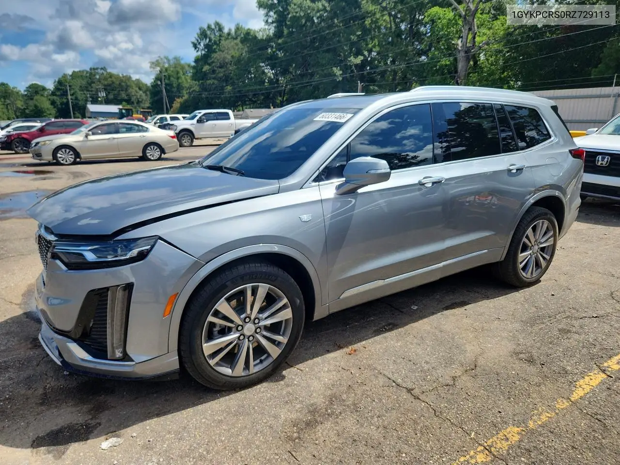 2024 Cadillac Xt6 Premium Luxury VIN: 1GYKPCRS0RZ729113 Lot: 60331466