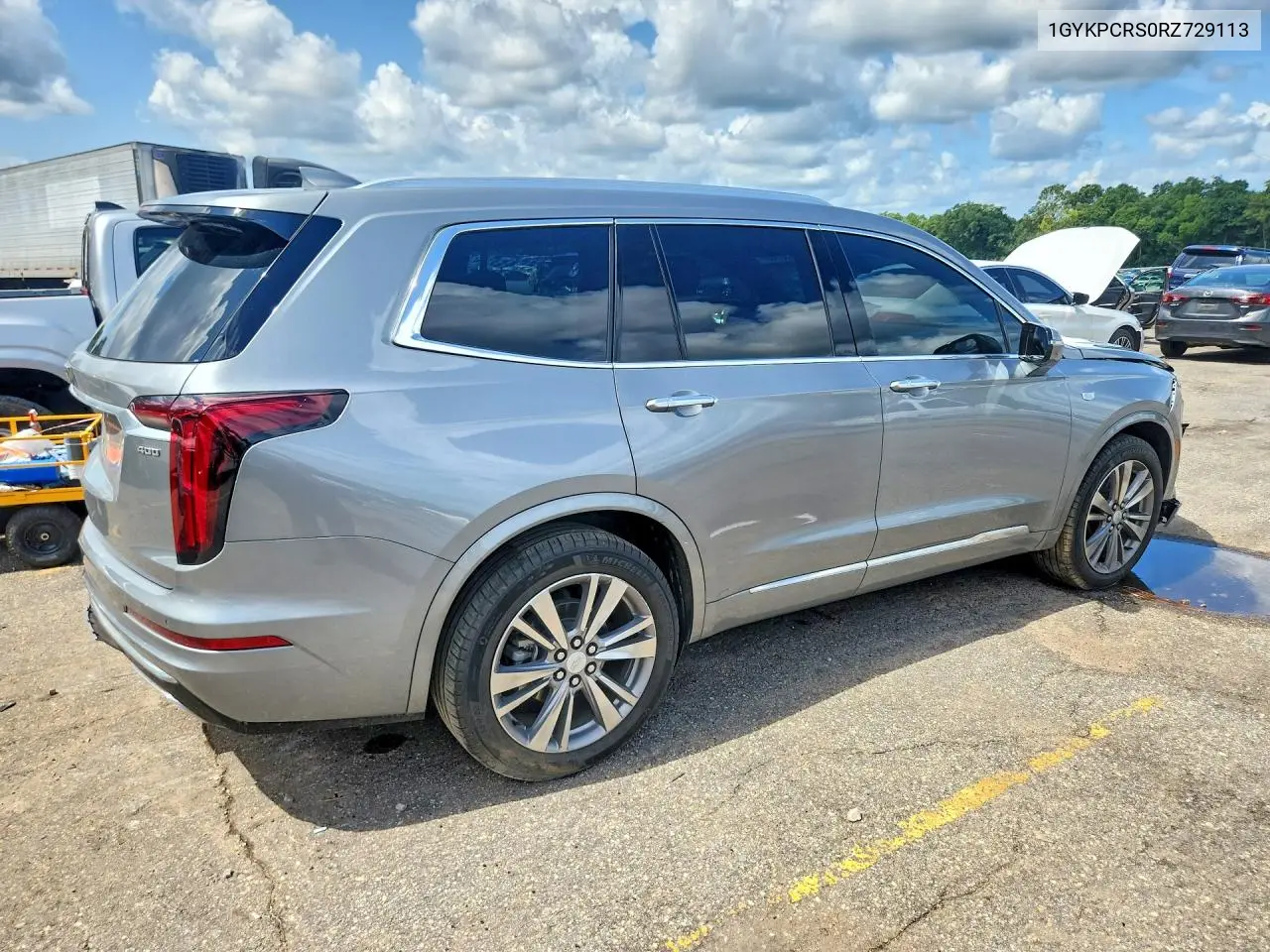 2024 Cadillac Xt6 Premium Luxury VIN: 1GYKPCRS0RZ729113 Lot: 60331466