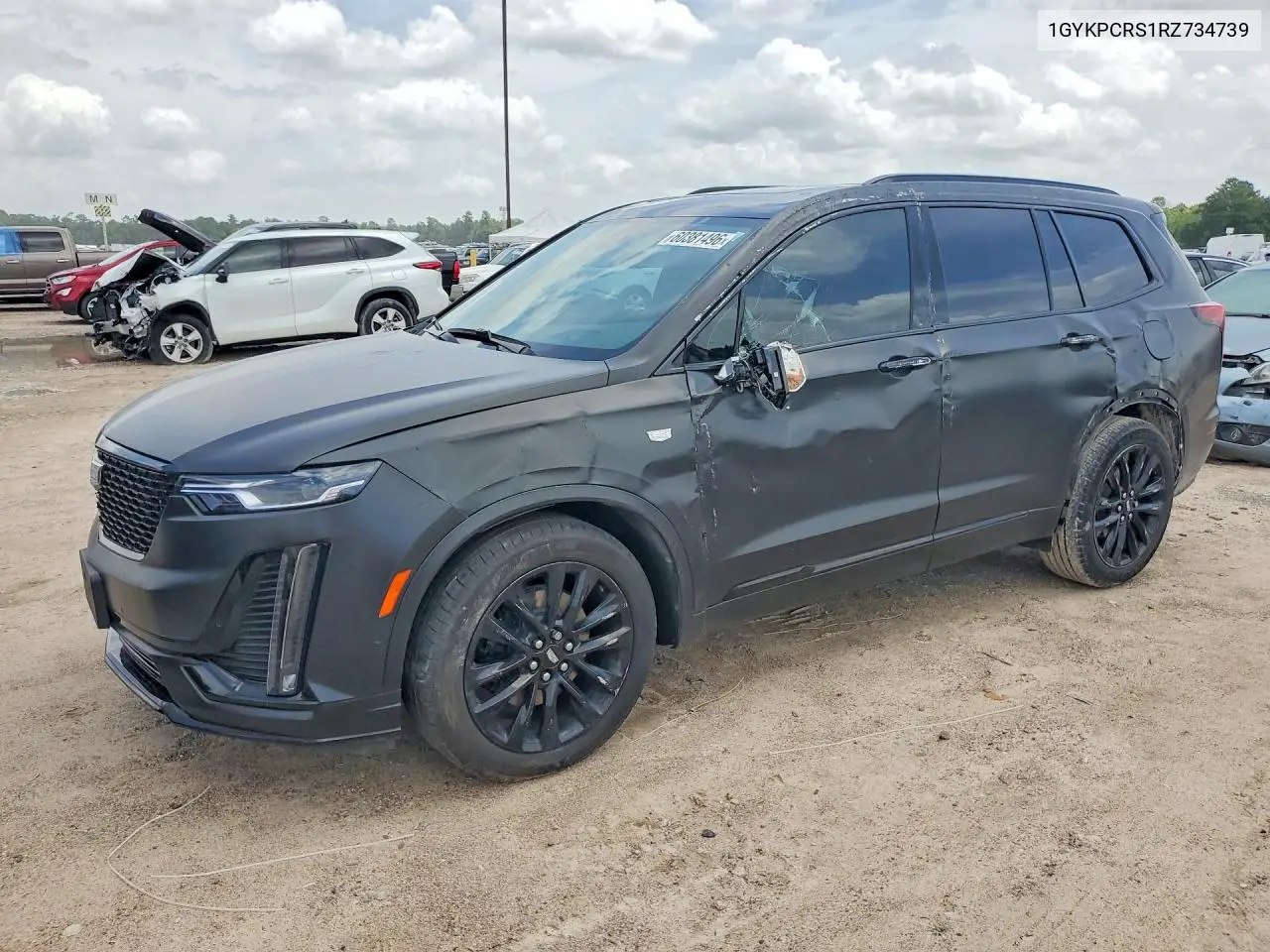 2024 Cadillac Xt6 Premium Luxury VIN: 1GYKPCRS1RZ734739 Lot: 60381496