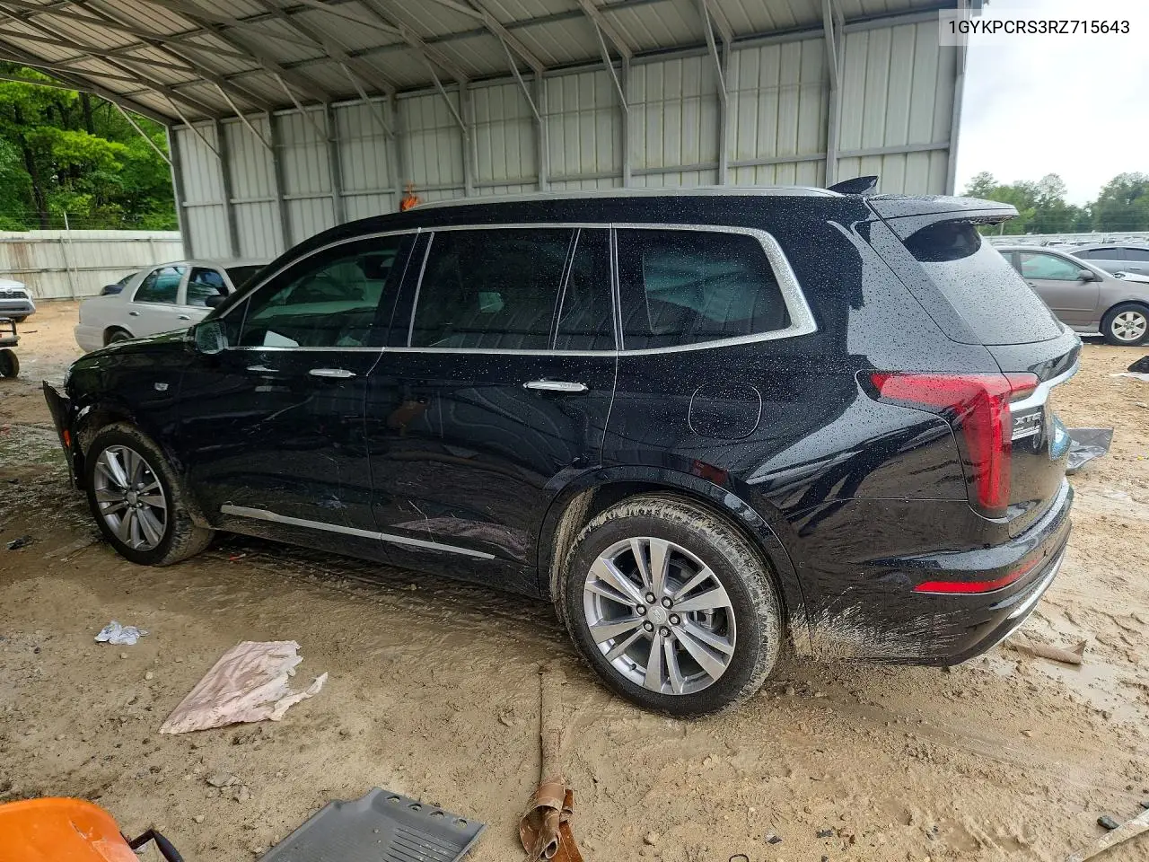 2024 Cadillac Xt6 Premium Luxury VIN: 1GYKPCRS3RZ715643 Lot: 61240616