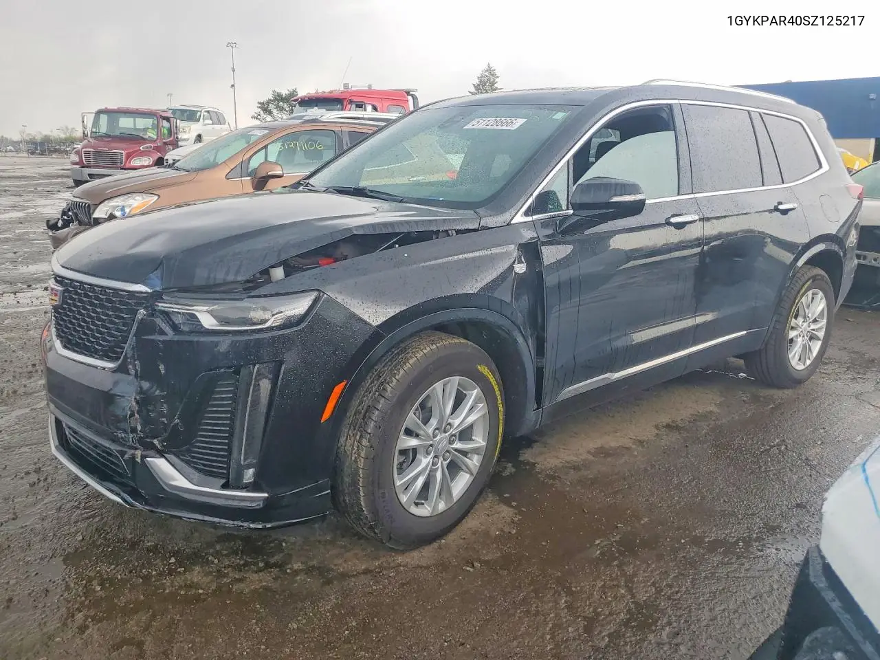 2025 Cadillac Xt6 Luxury VIN: 1GYKPAR40SZ125217 Lot: 51128666