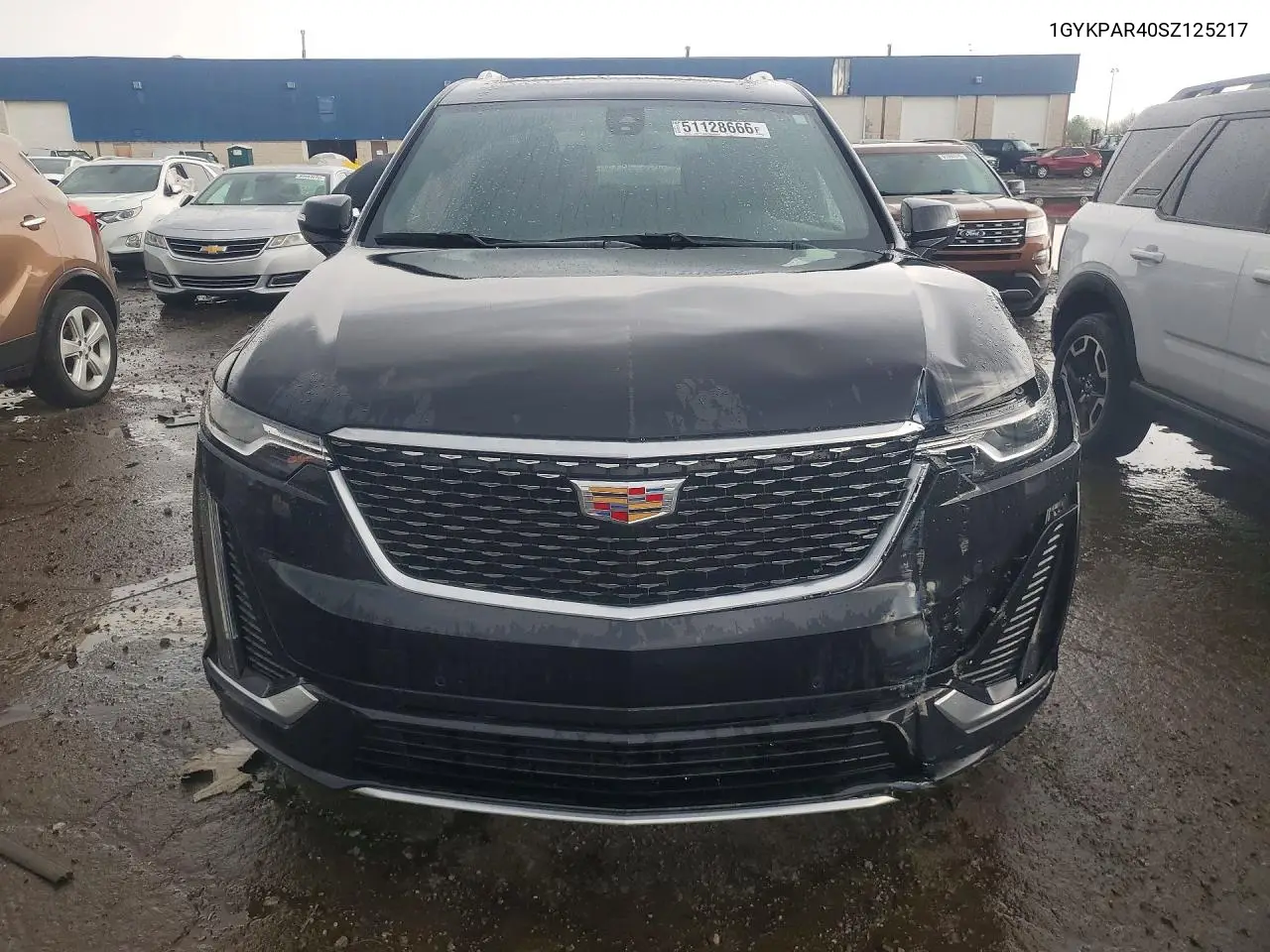 2025 Cadillac Xt6 Luxury VIN: 1GYKPAR40SZ125217 Lot: 51128666