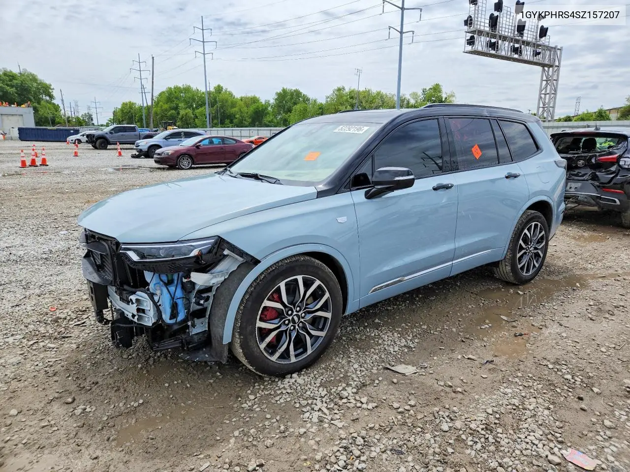 2025 Cadillac Xt6 Sport Platinum VIN: 1GYKPHRS4SZ157207 Lot: 52292196