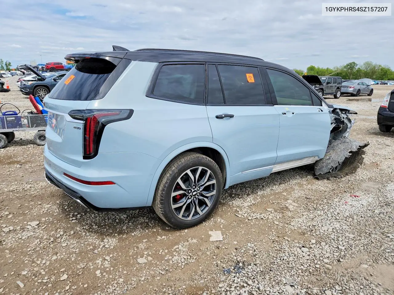2025 Cadillac Xt6 Sport Platinum VIN: 1GYKPHRS4SZ157207 Lot: 52292196