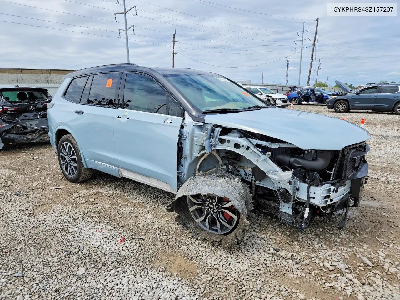 2025 Cadillac Xt6 Sport Platinum VIN: 1GYKPHRS4SZ157207 Lot: 52292196