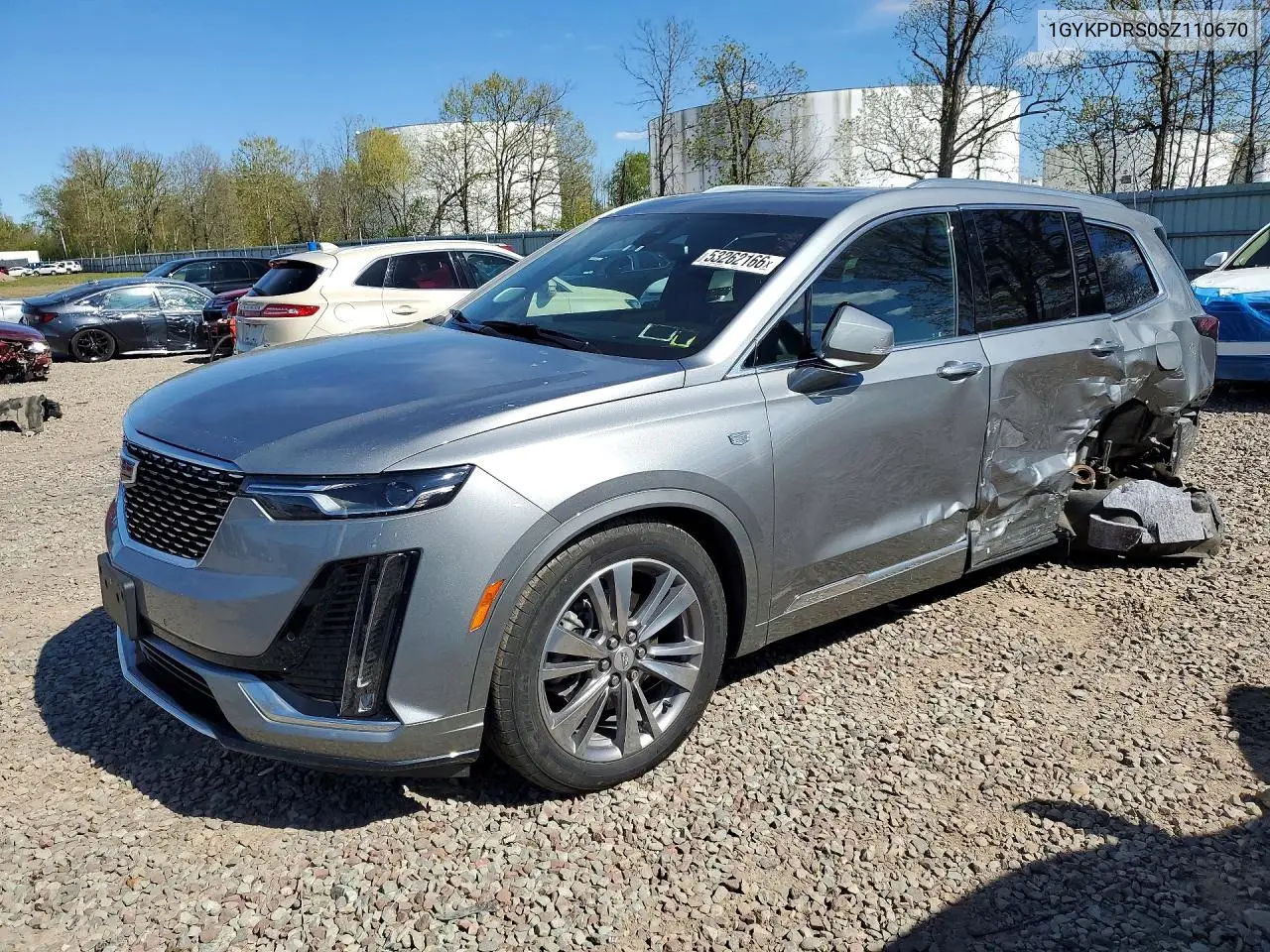 2025 Cadillac Xt6 Premium Luxury VIN: 1GYKPDRS0SZ110670 Lot: 53262166